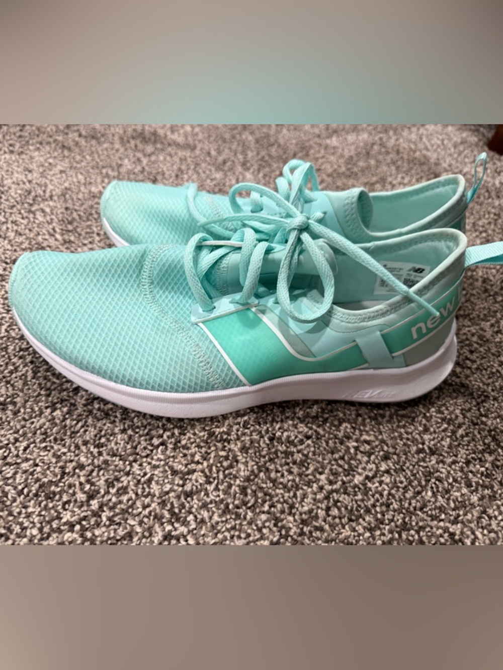 New Balance Women's Athletic Sneakers in Mint Teal